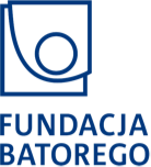 Fundacja Batorego Logo i poprzeczny na[pis z nazwą